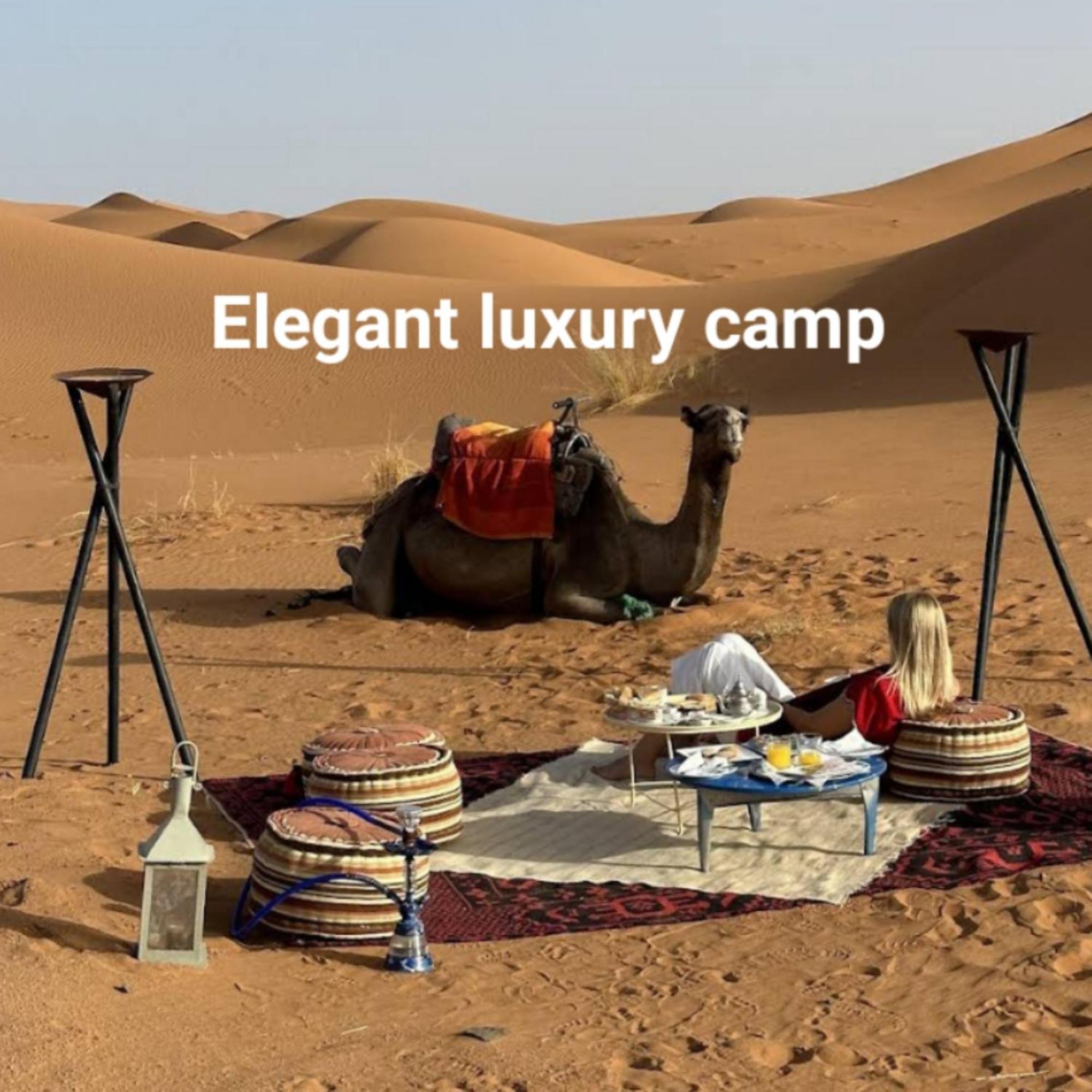 Elegant Luxury Camp Hotel Merzouga Exterior photo